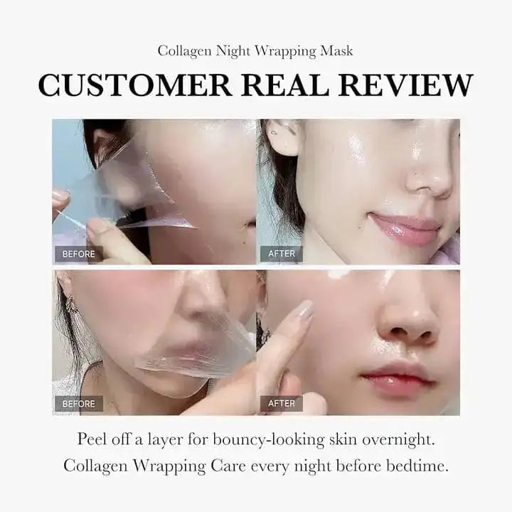 Medicube Collagen Night Mask – Hydrating & Firming Sleeping Mask (75ml) | قناع ميديكوب الليلي بالكولاجين – قناع ليلي مرطب ومشدّ للبشرة (75 مل)
